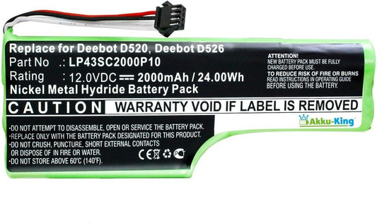 Ersatzakku, Deebot D520 / D526