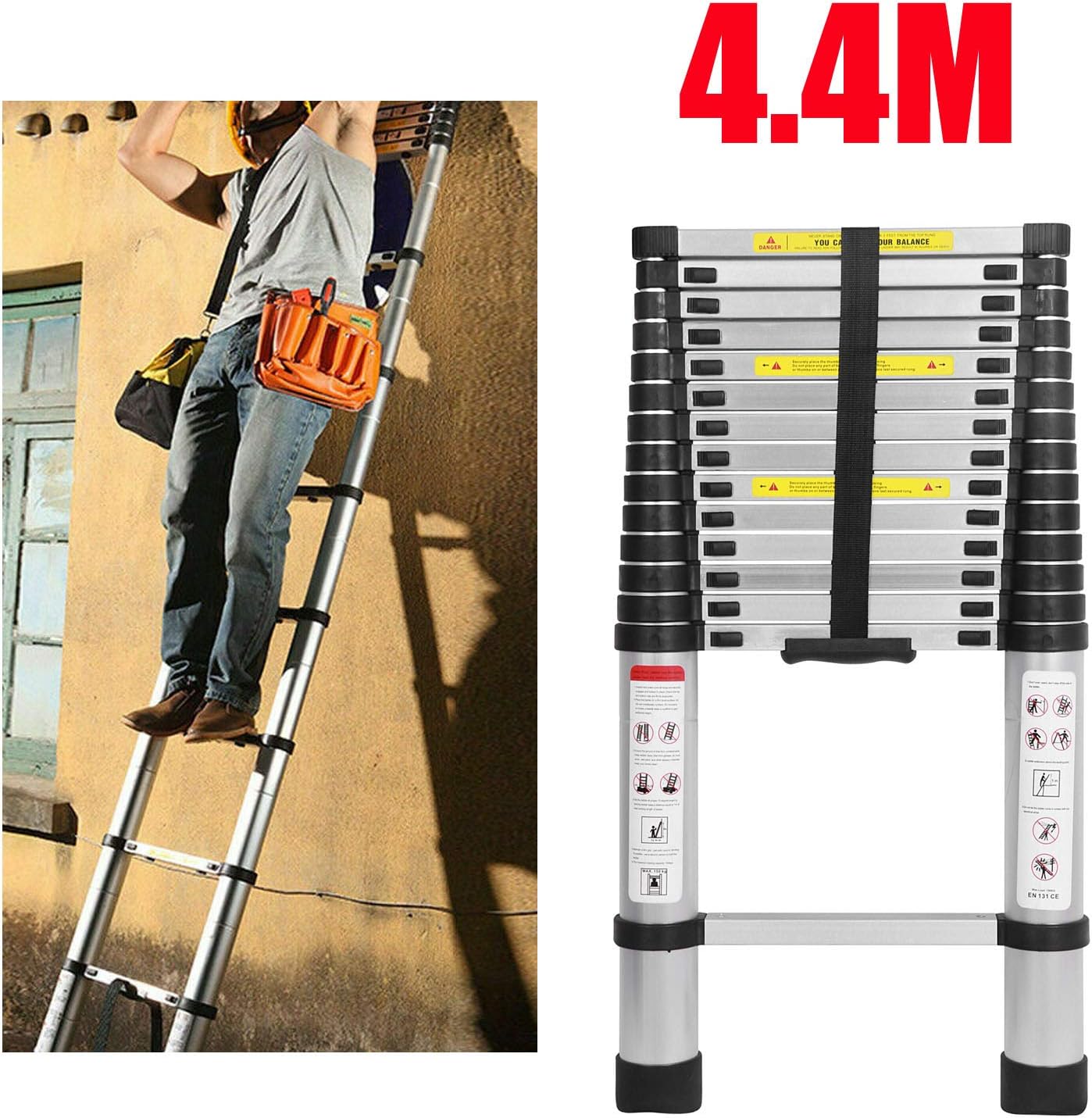 Teleskop-Mehrzweckleiter, 4,4m