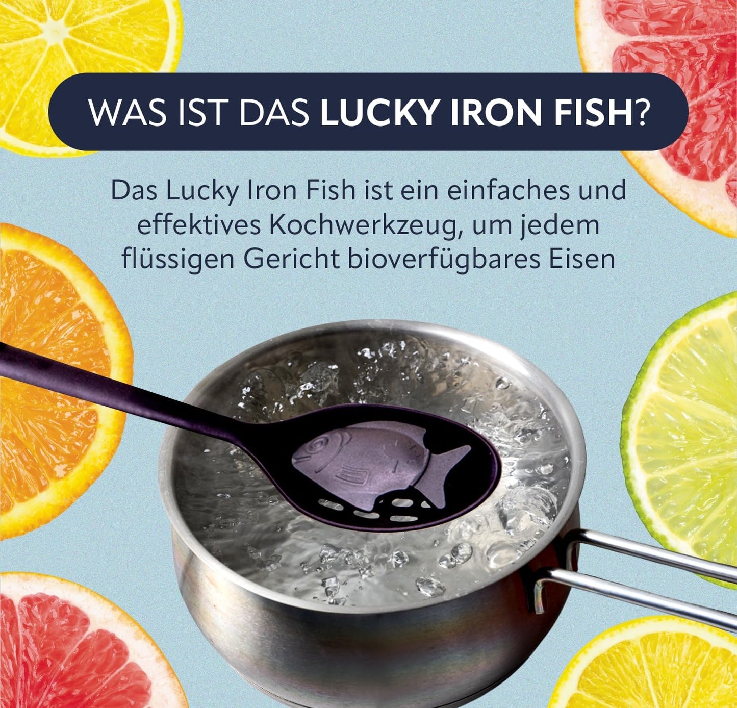 Eisenanreicherungs-Fisch für Speisen & Getränke