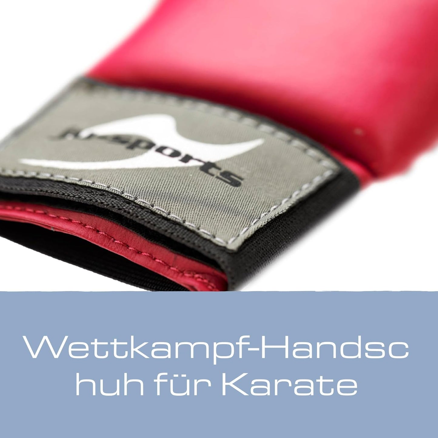 Karate Handschuhe aus Kunstleder für Training & Wettkampf, S