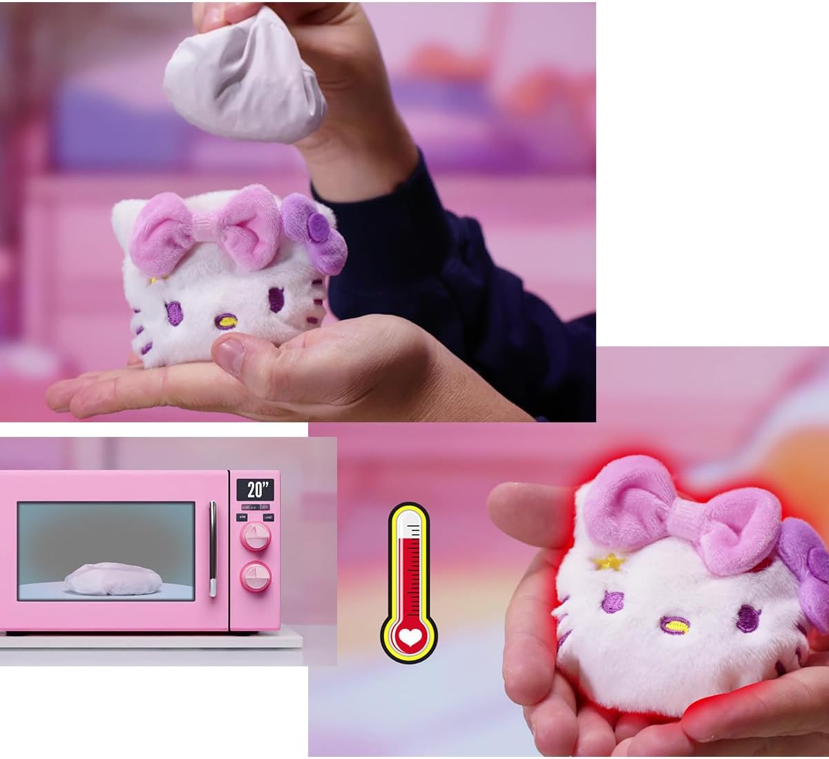 3er-Set Handwärmer für die Mikrowelle, HAND WARMER 3 PZ