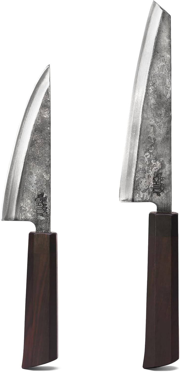 Allzweck- und Gemüsemesser-Set, Ebenholz