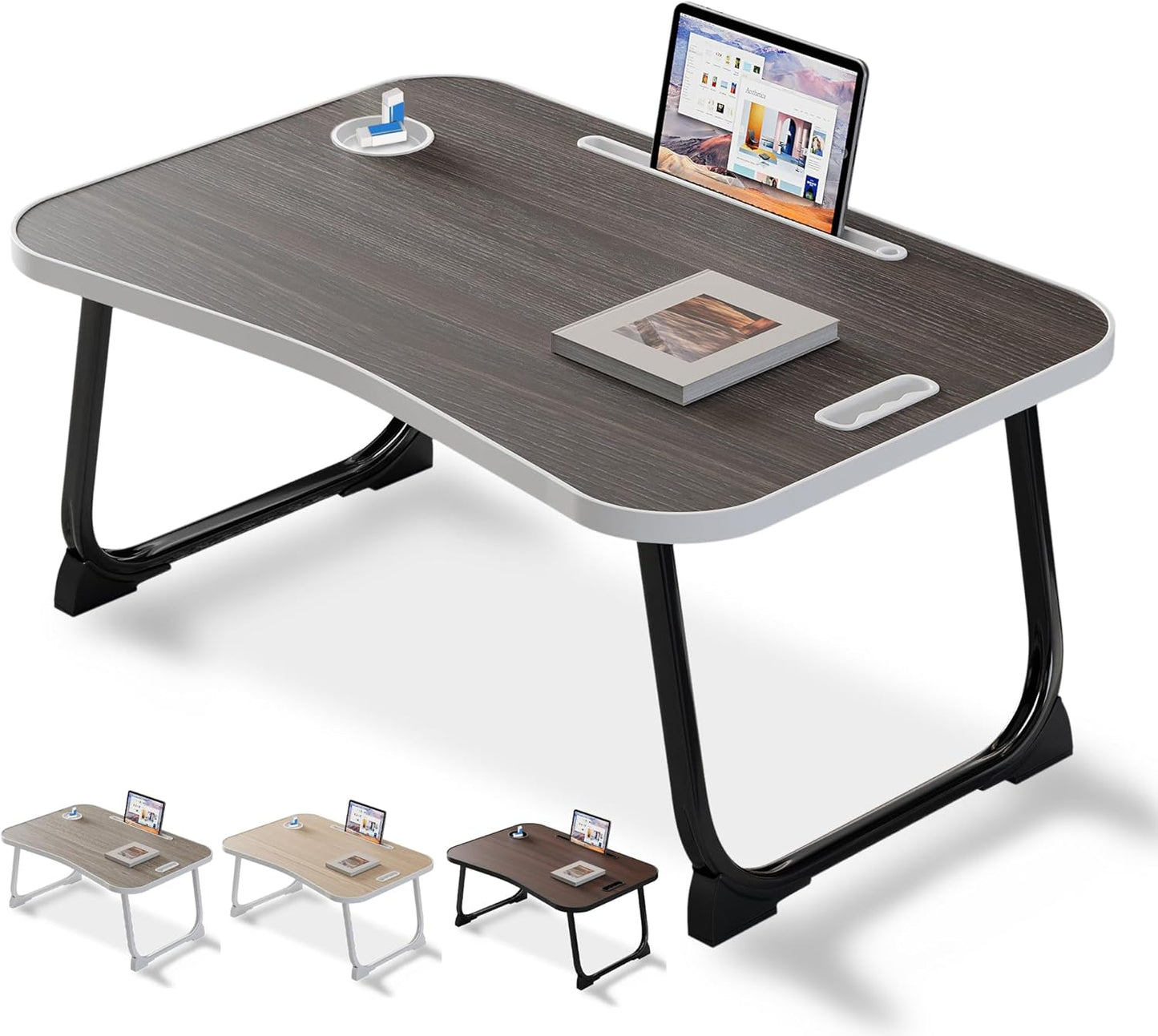 Tragbarer Laptop-Tisch, Dark Grey