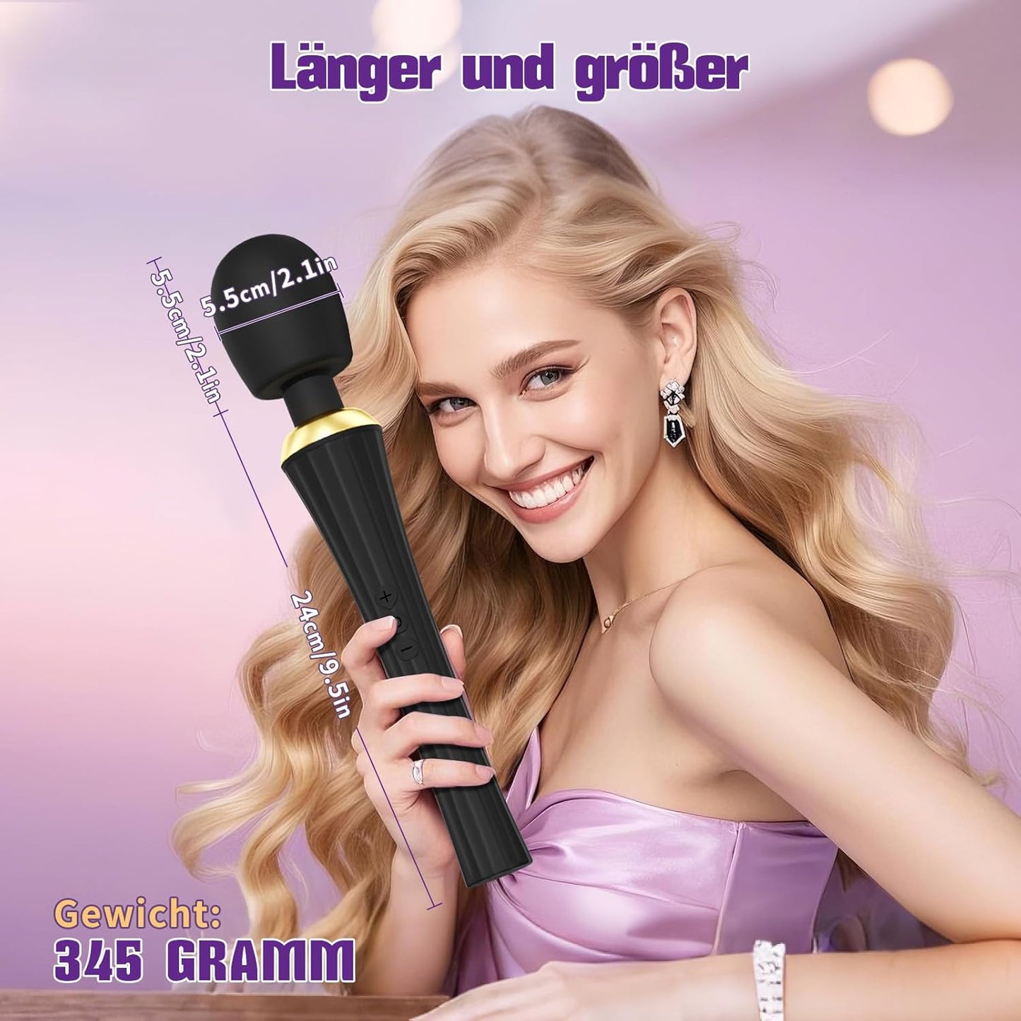 Flexibler Vibrator mit 5 Frequenzen und 3 Stärken