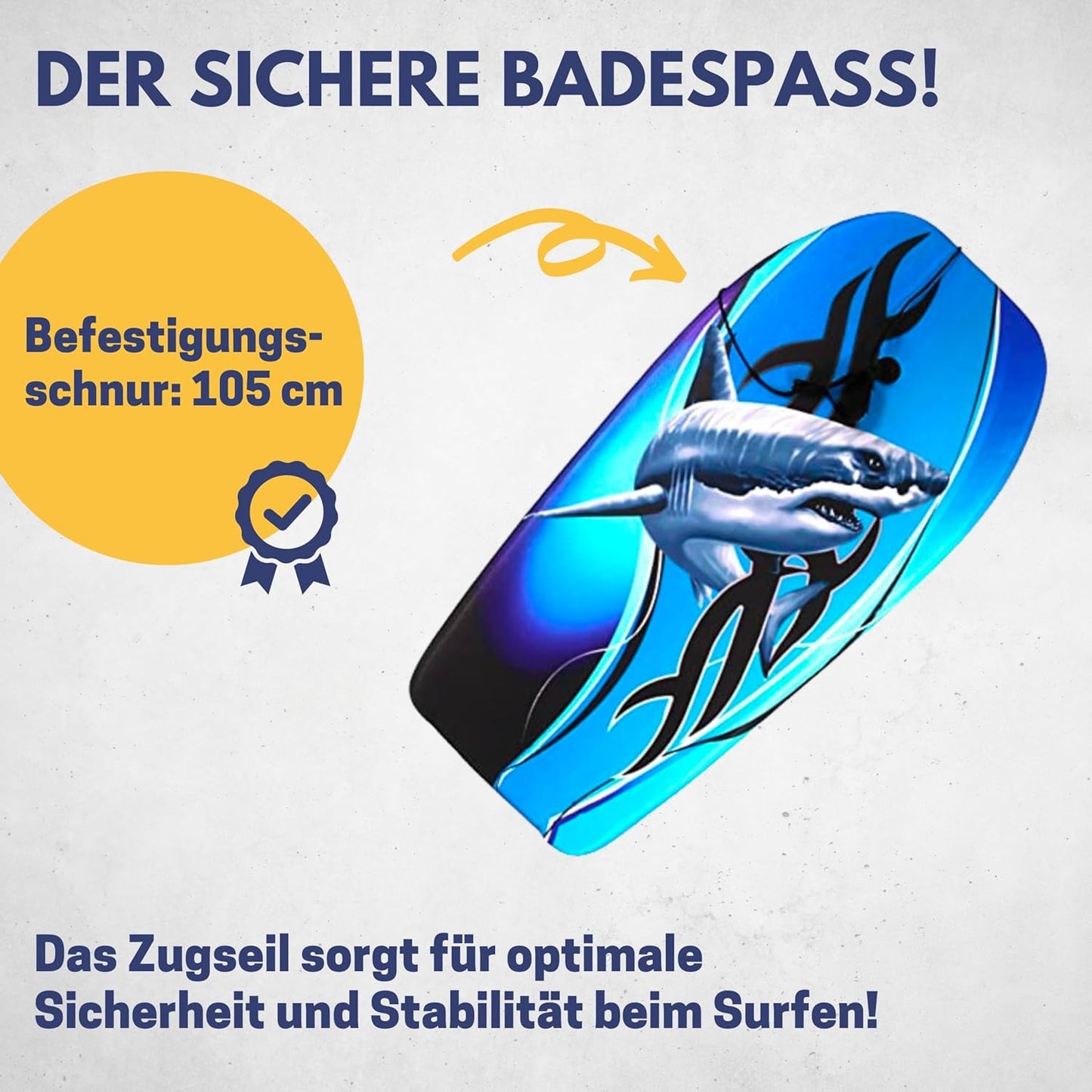 Bodyboard für Kinder, Shark