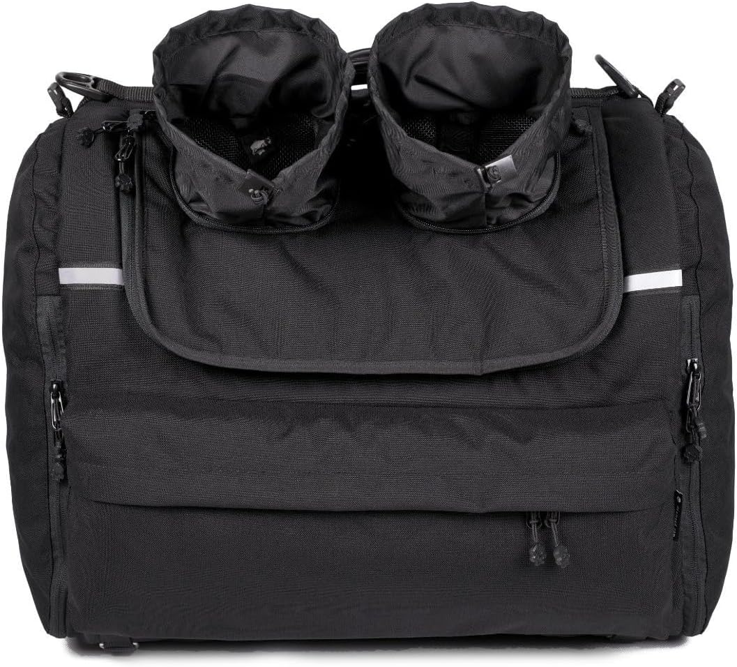 Motorrad-Hundetasche, Double