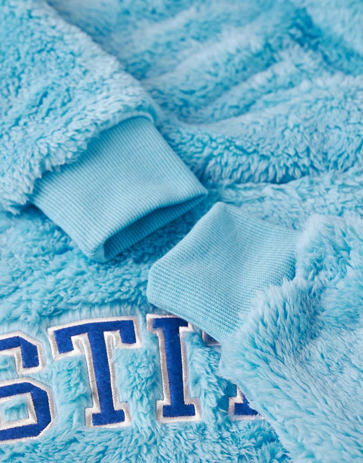Lilo & Stitch Tragbare Decken-Hoodie Einheitsgrösse, Einheitsgröße Blau