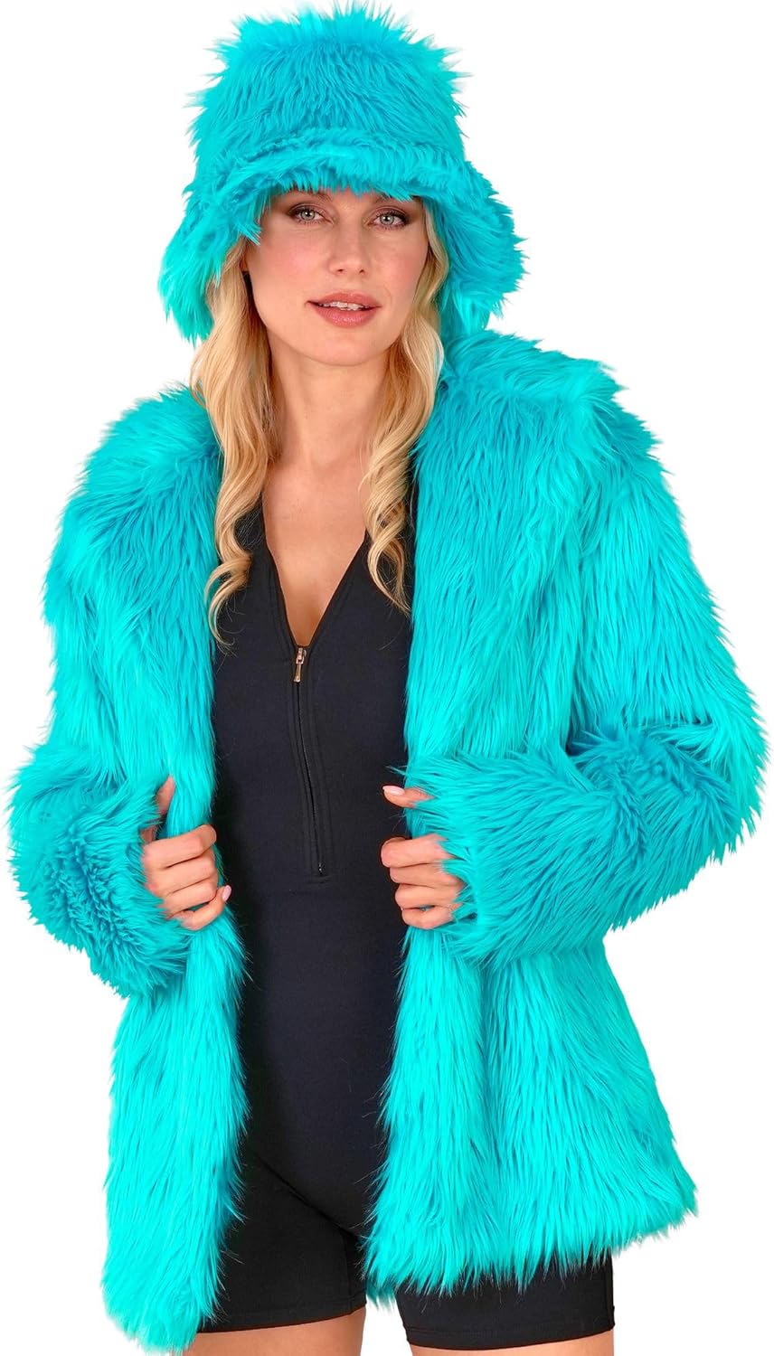Unisex Jacke für Kostüm & Party, Türkis L-XL