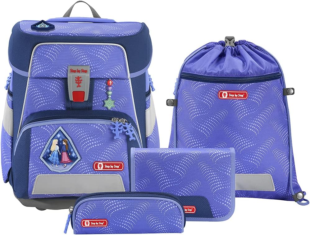 Schulranzen-Set Ice Princess, Ice Princess - Lila - Grau