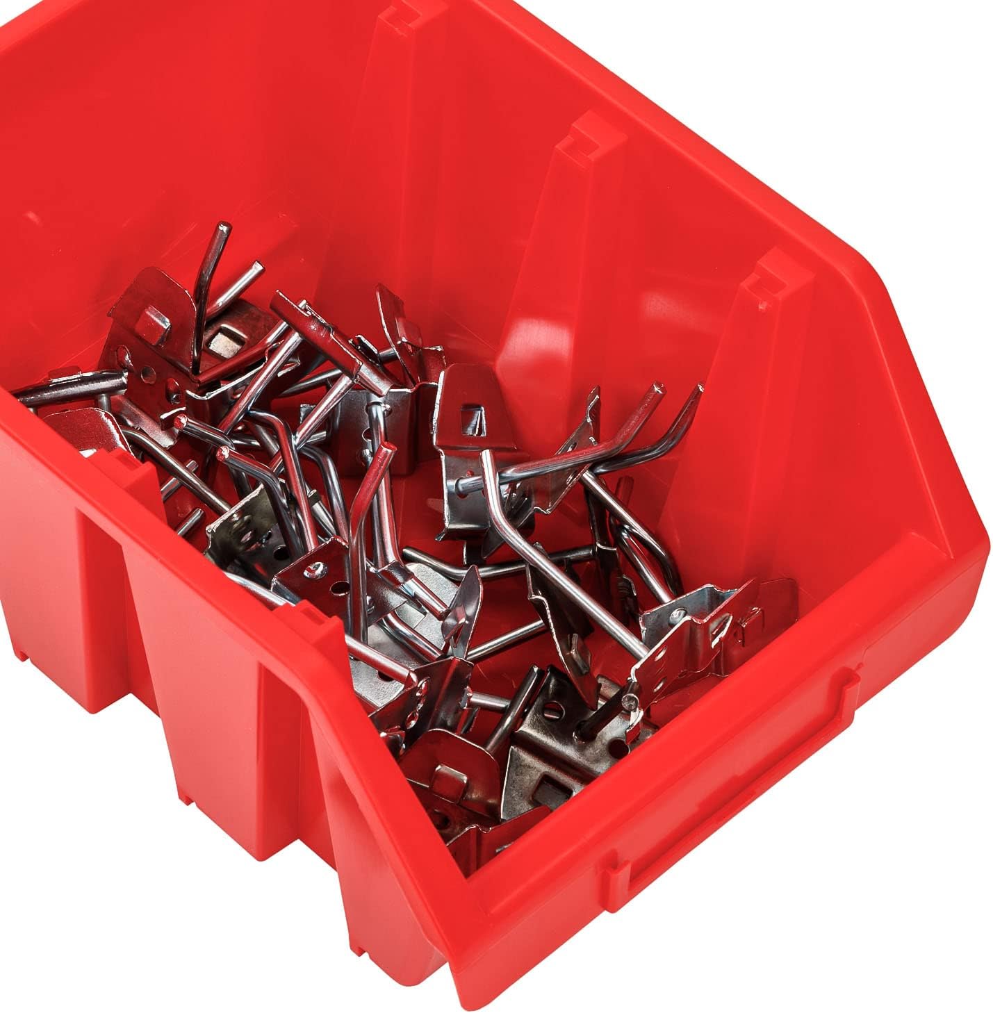 Stapelboxen-Set, 10 Rot