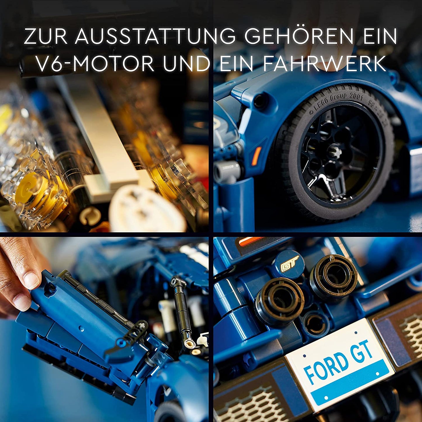 42154 Technic Ford GT 2022, Konstruktionsspielzeug, Single