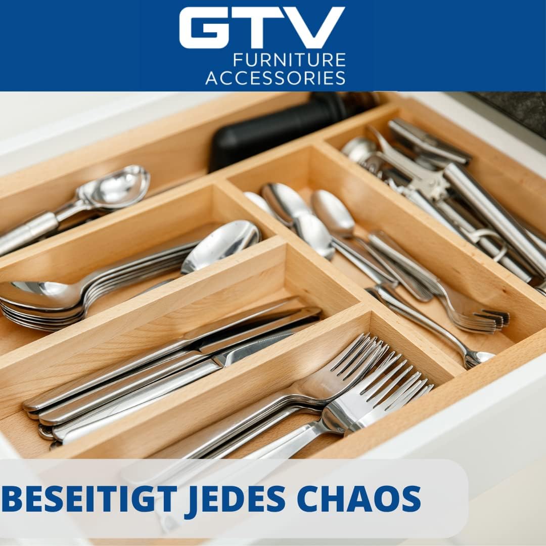 Schubladeneinsatz CUSTOMI für Küchenschubladen, Width 305-535mm / Depth 424mm