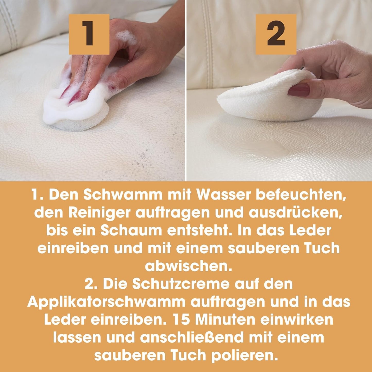 Lederpflege-Set, Lederpflege-Set 2x250ml
