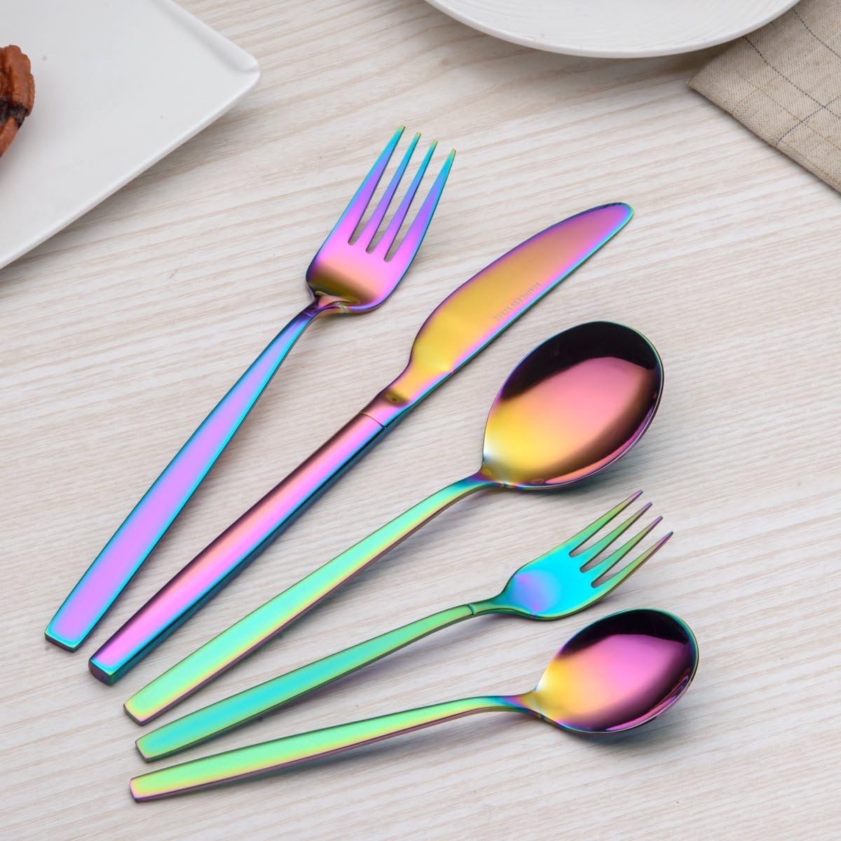 Besteck-Set für 6 Personen, 04. Regenbogen
