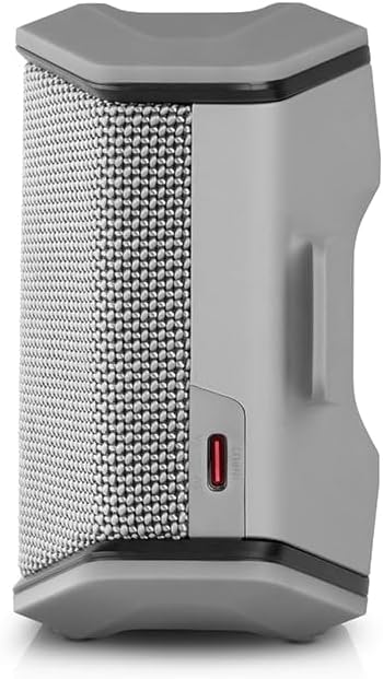ROCKSTER GO 2 - Bluetooth-Lautsprecher, Grau-Schwarz