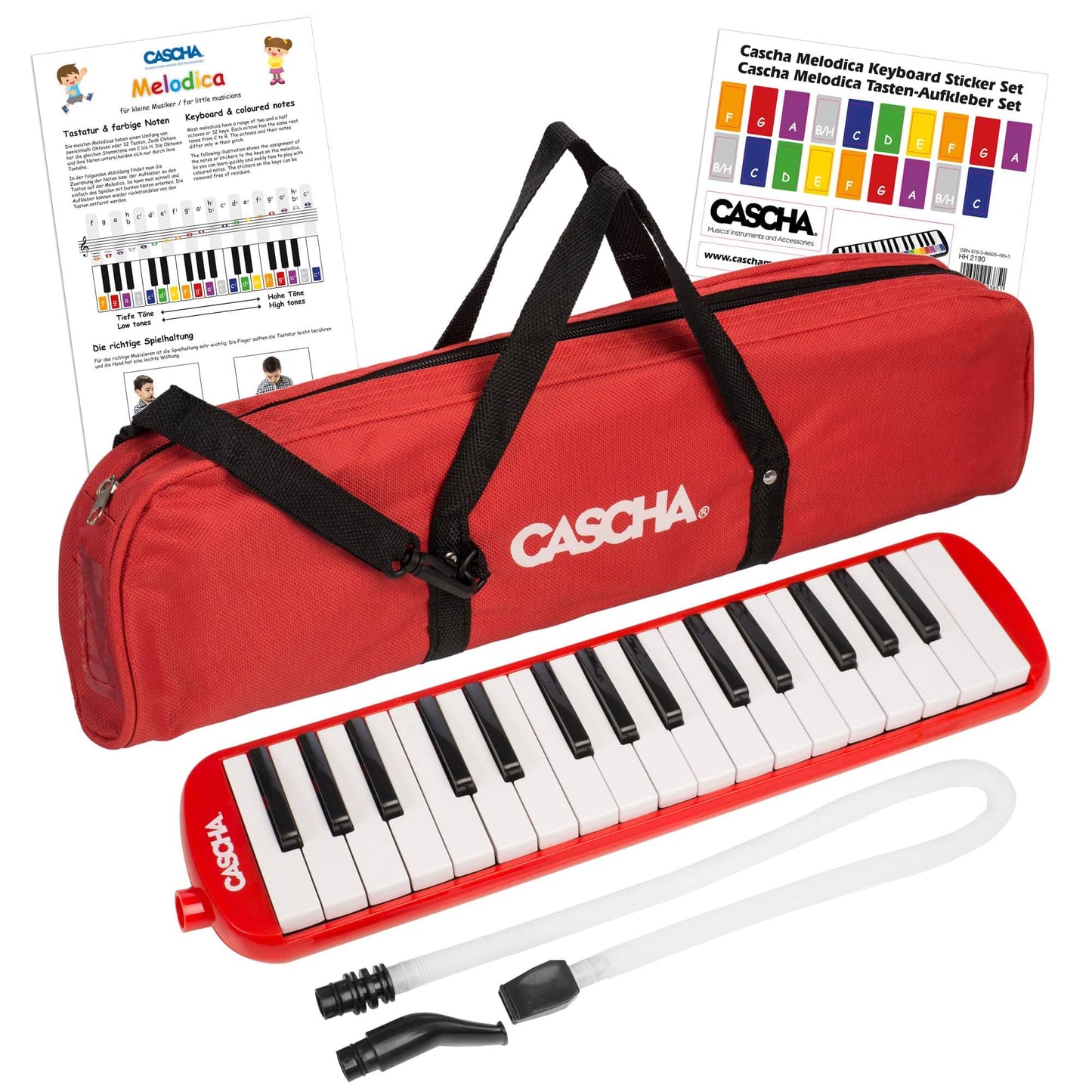 Melodica HH 2059 Modell, Rot Melodica Single