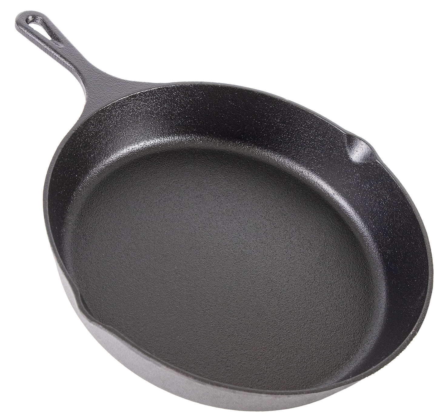 Gusseisen-Bratpfanne, 25 cm Schwarz