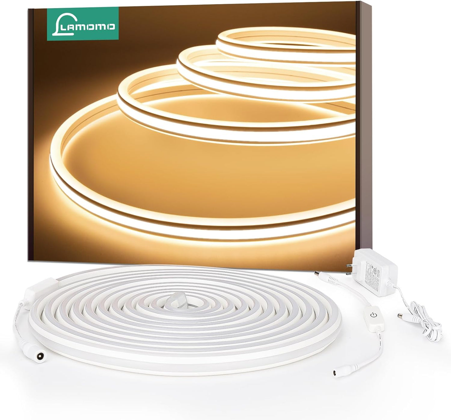 LED Unterbauleuchte, Warmes Weiss ; 2M
