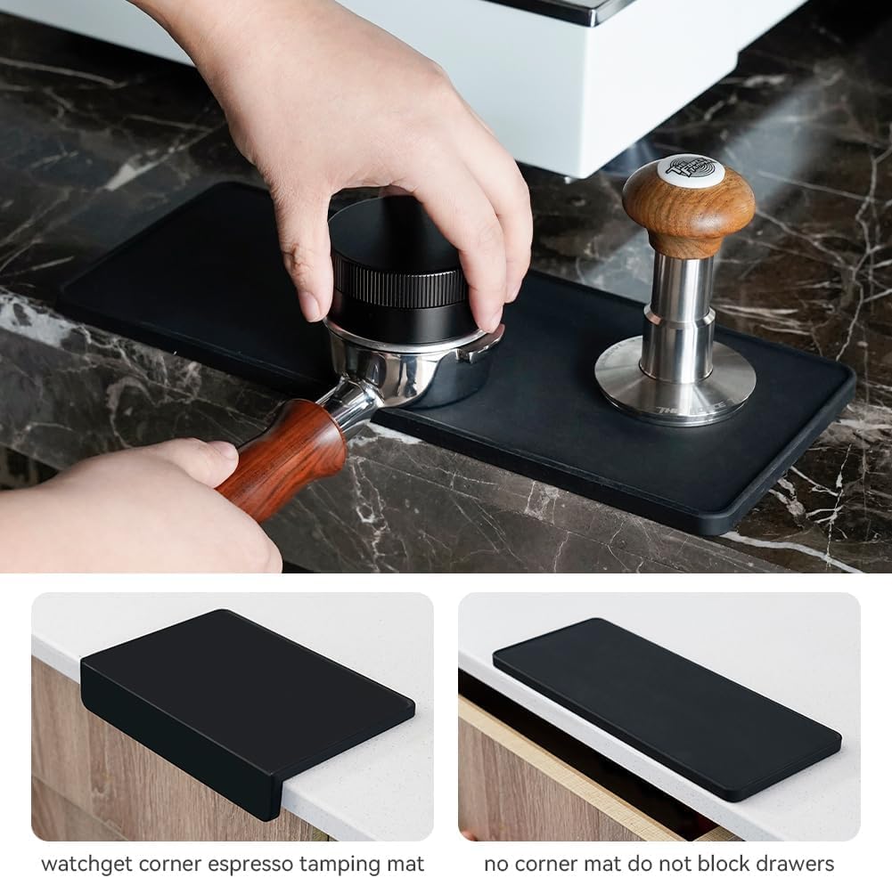 Espresso-Tamping-Matte, Black5"x12"