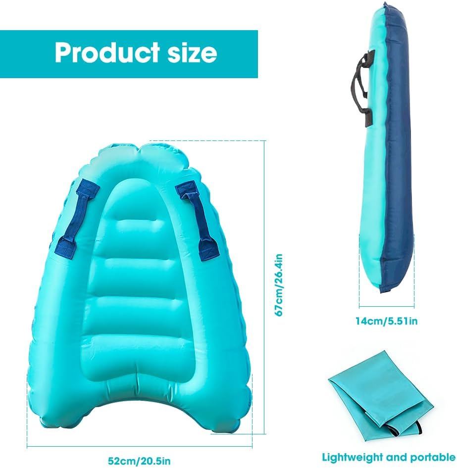 Aufblasbares Bodyboard mit Griffen
