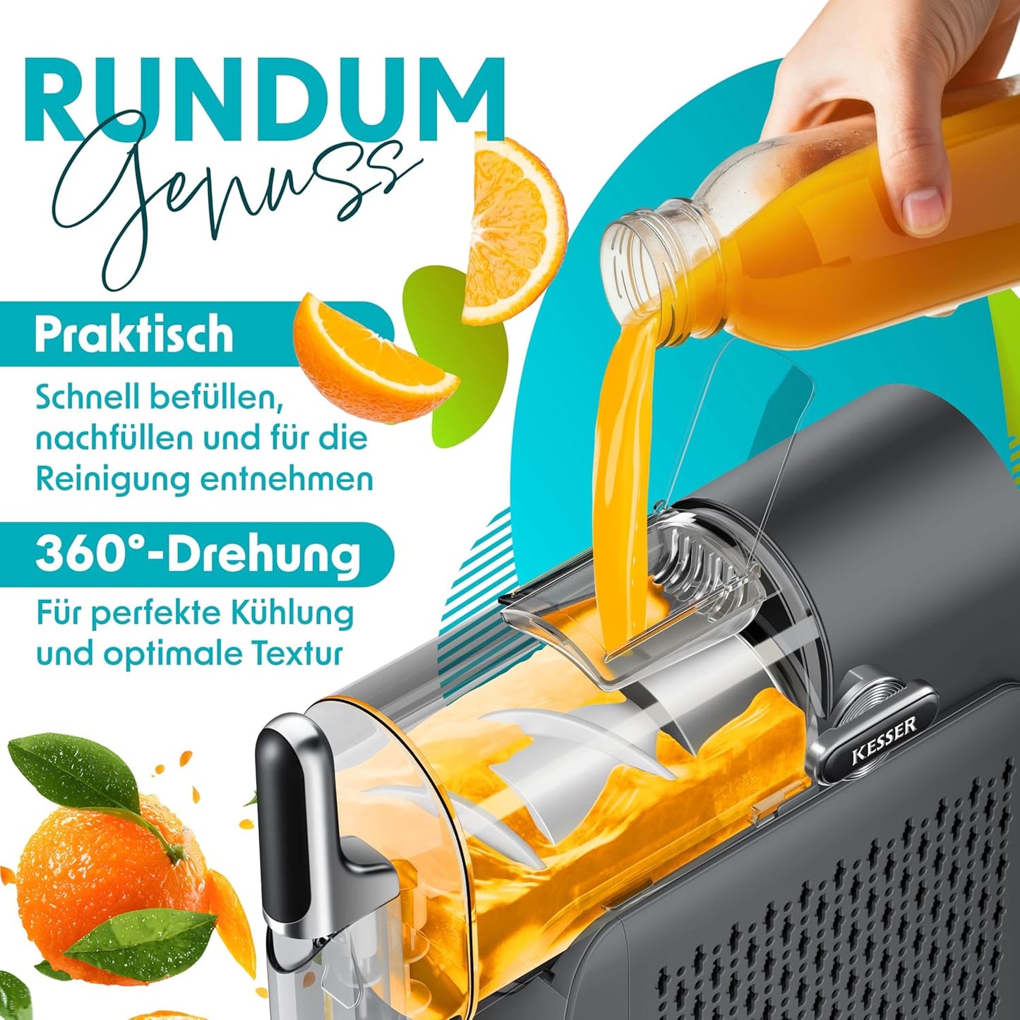 Slush Maschine mit 6 Programmen, Anthrazit