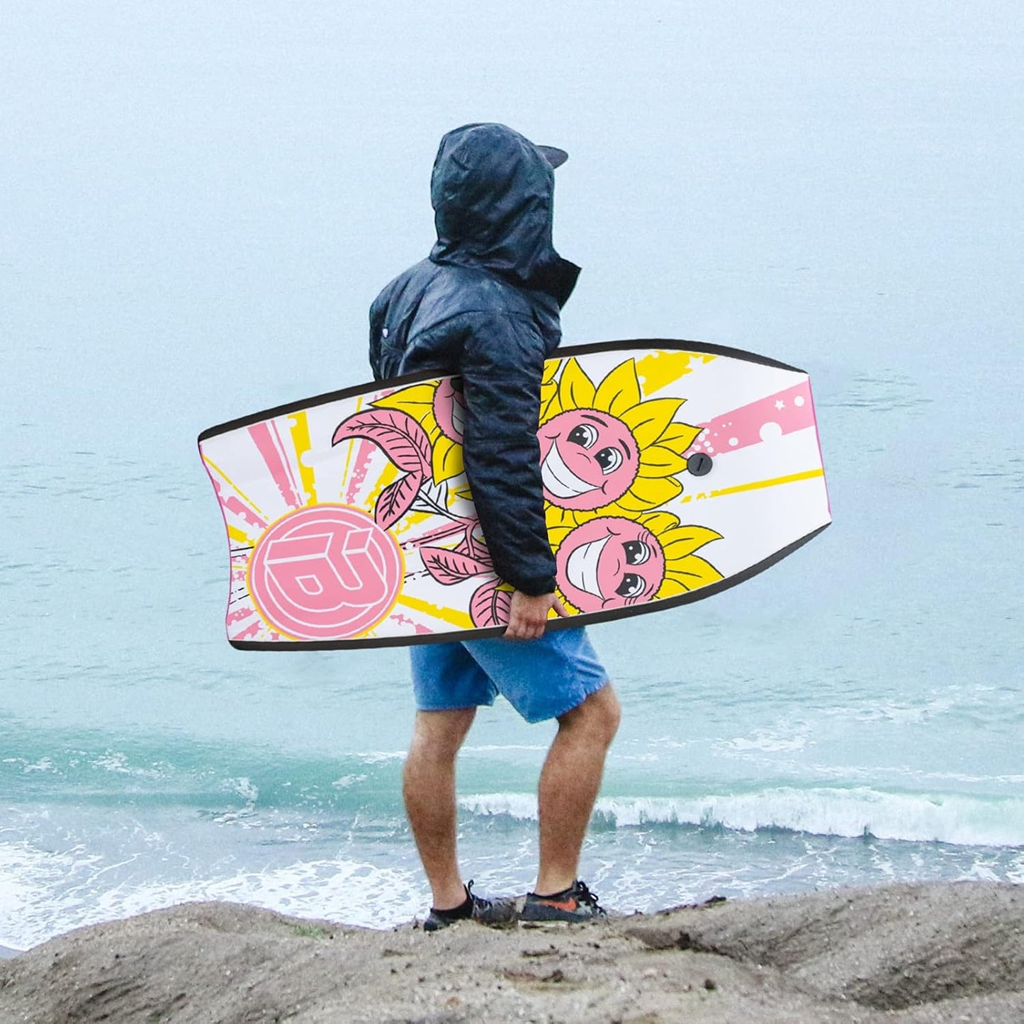 Leichtes Bodyboard, rose