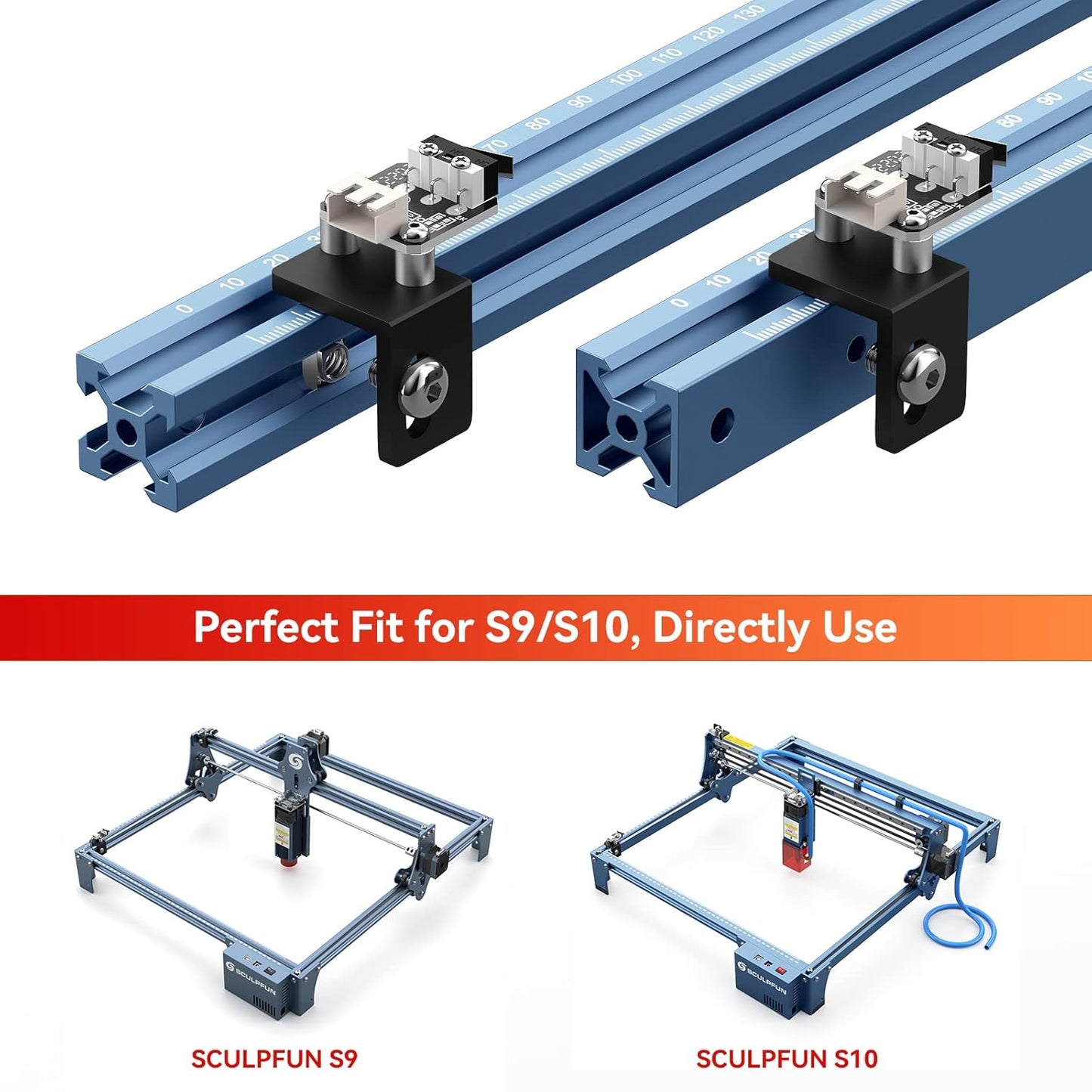 Endschalter-Set für S9/S10 Lasermaschinen