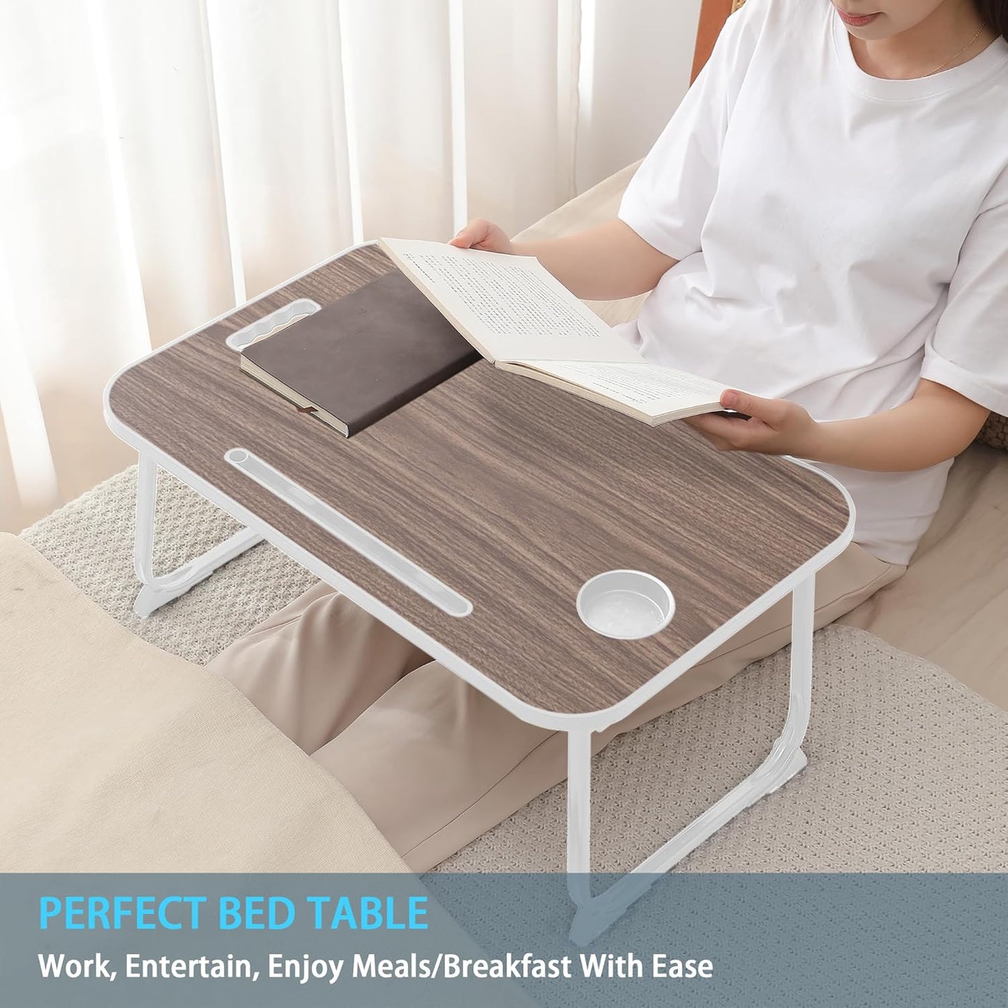 Laptop-Betttisch, Brown