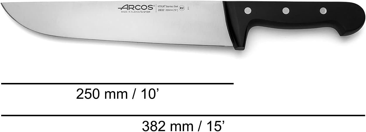 283204 Universal Fleischmesser, 25 cm Schwarz