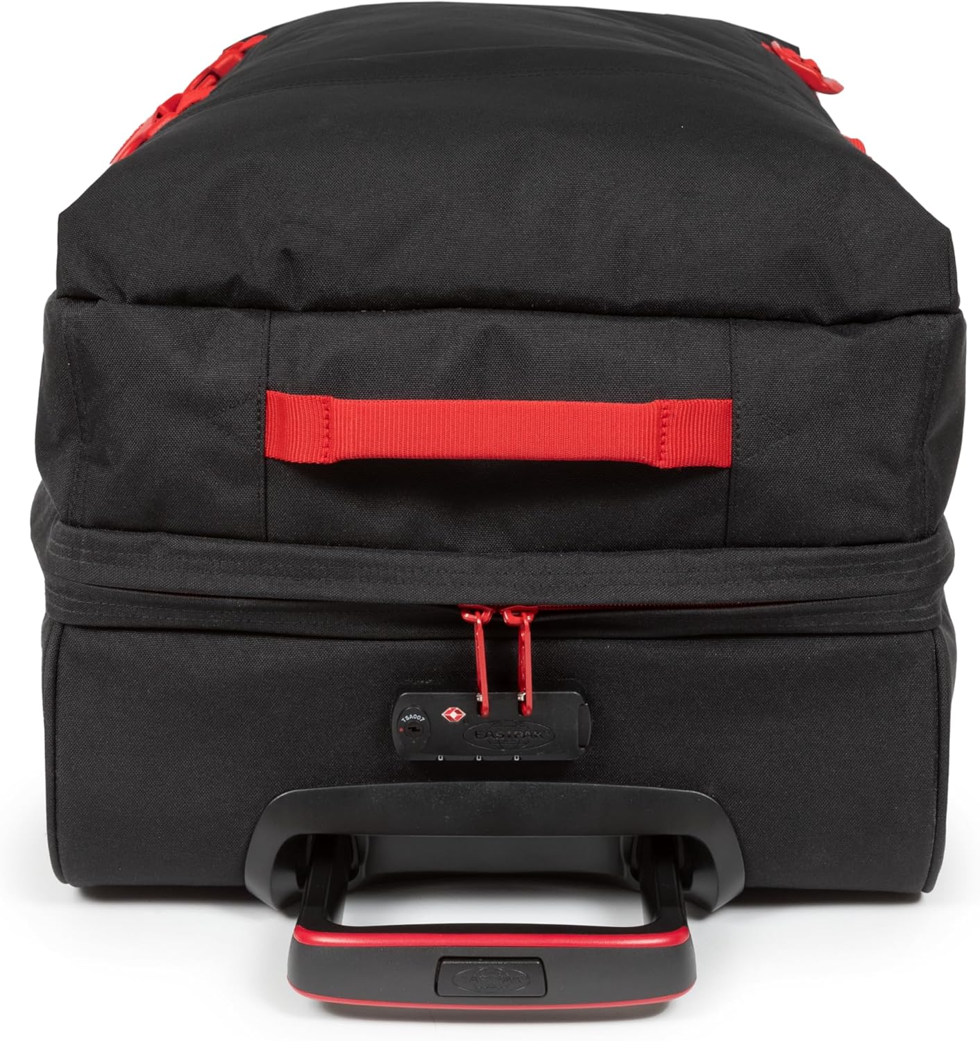 Grosser Reisekoffer TRANVERZ L (121 L), Kontrast Scarlet