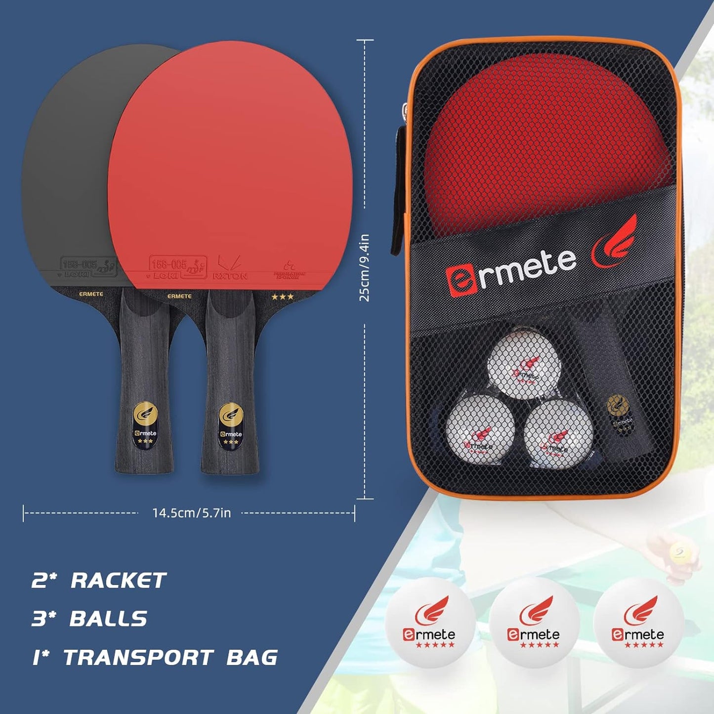 Tischtennis Set Profi