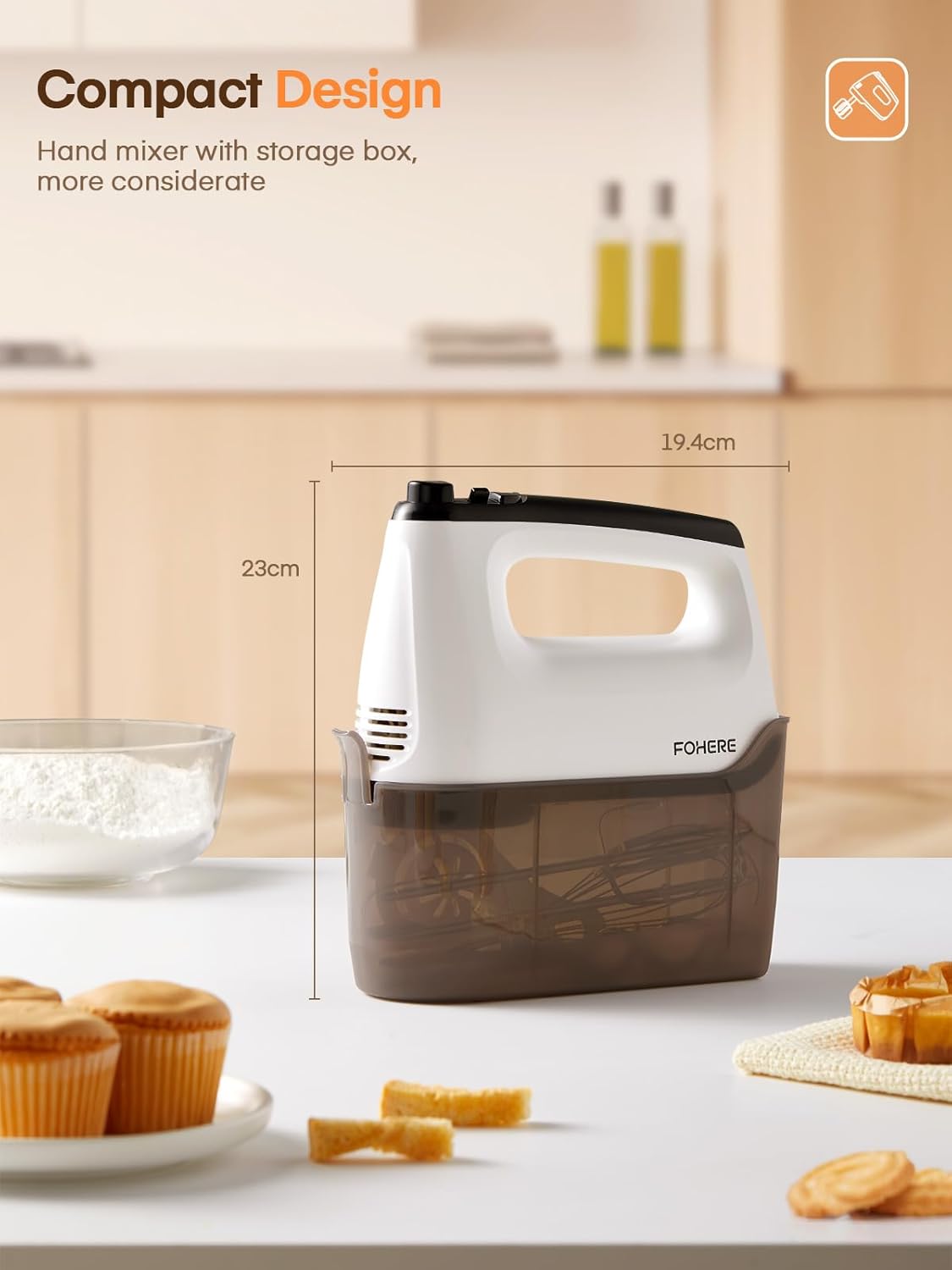 Elektrischer Handmixer