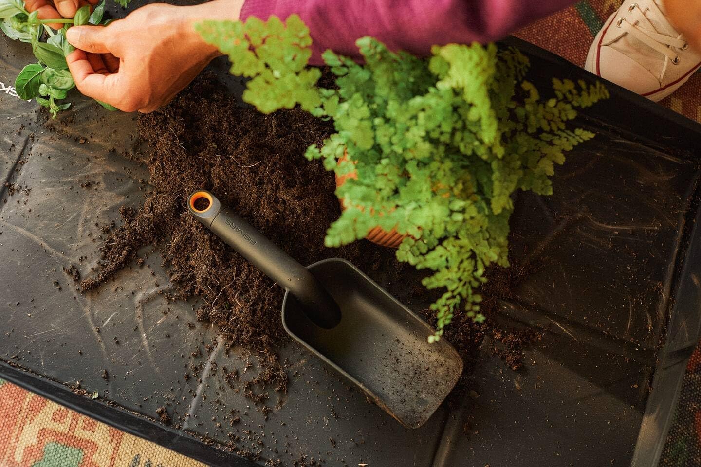 Pflanzmatte für Gartenarbeiten, Pflanzmatte