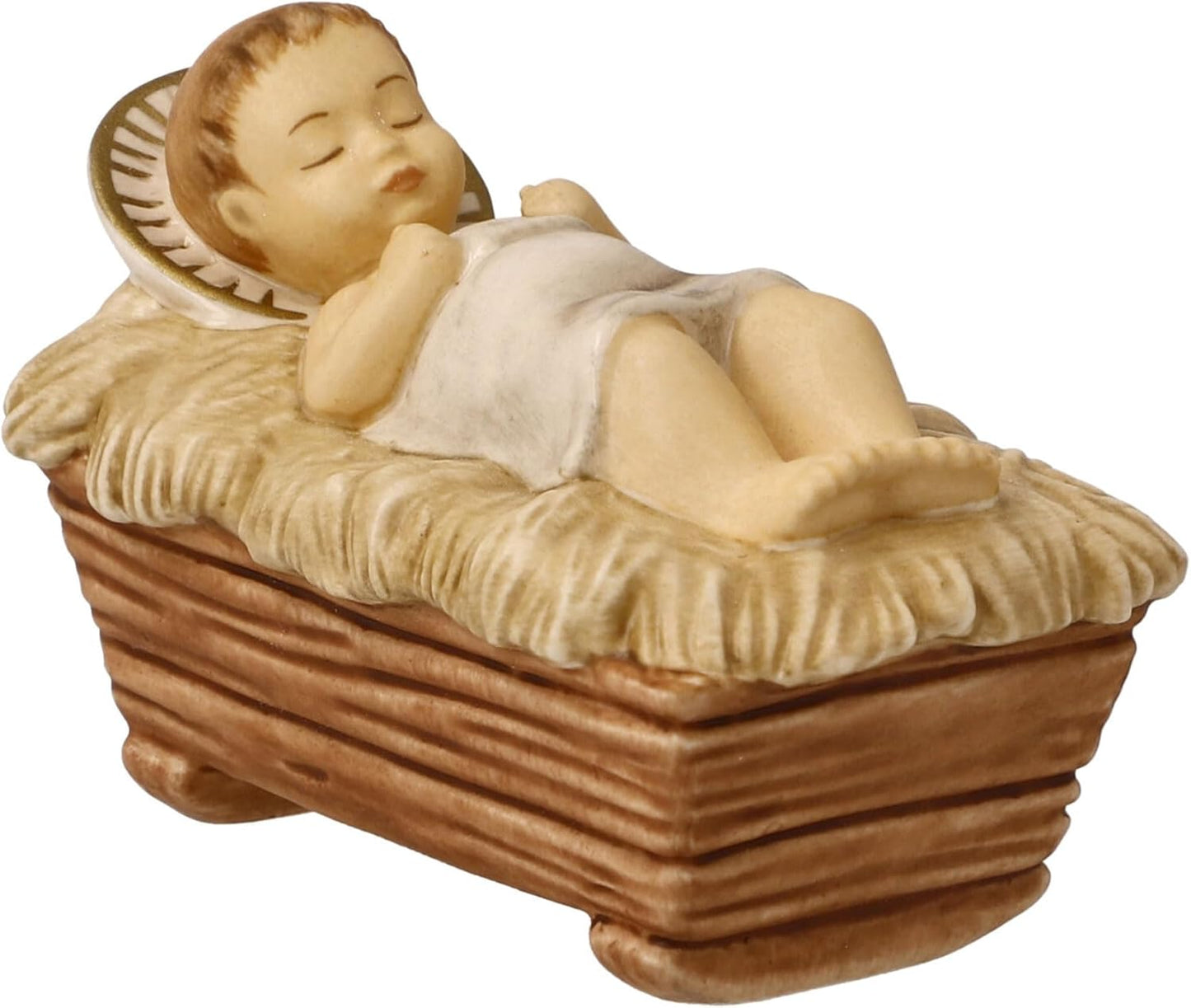 Figur Jesuskind aus Steingut