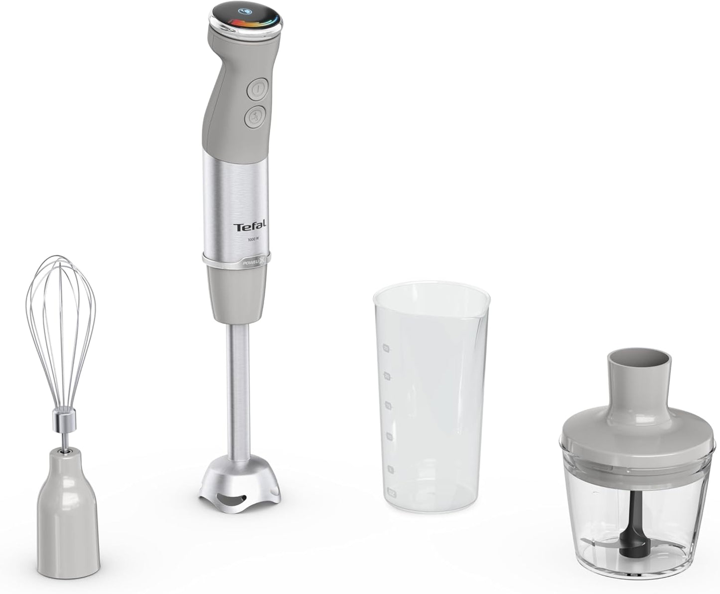 Quickchef+ Stabmixer mit Schneebesenaufsatz, 2-in-1 mit Schneebesenaufsatz