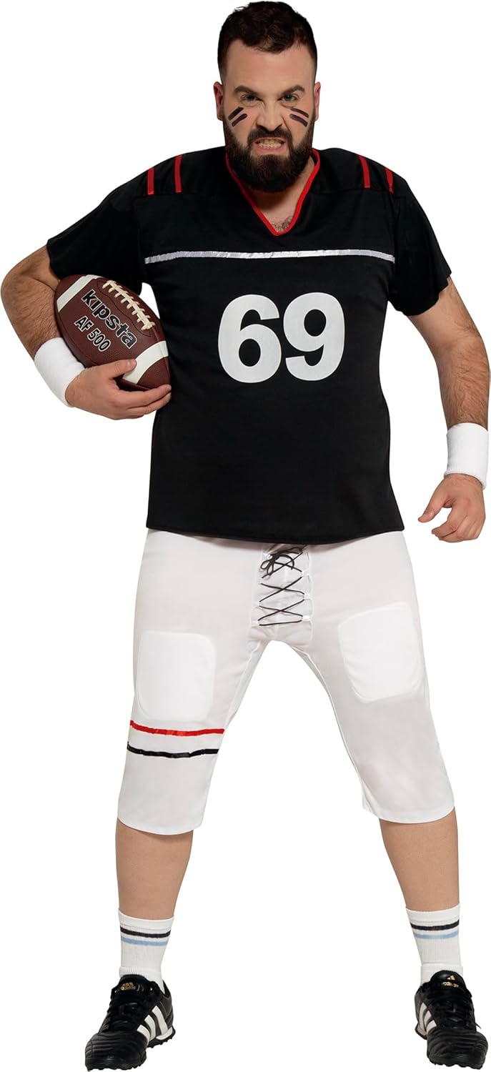 Quarterback Kostüm-Set für Sportpartys, 48 – 50 (M)