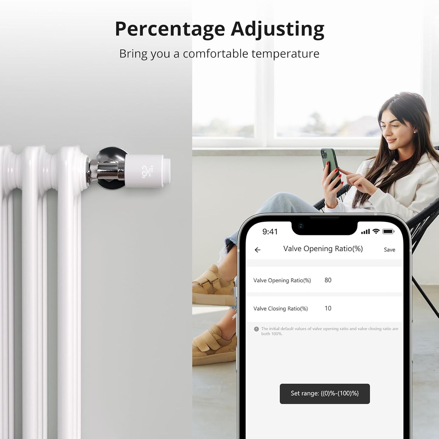 Smarter Thermostat Radiator Zigbee TRVZB