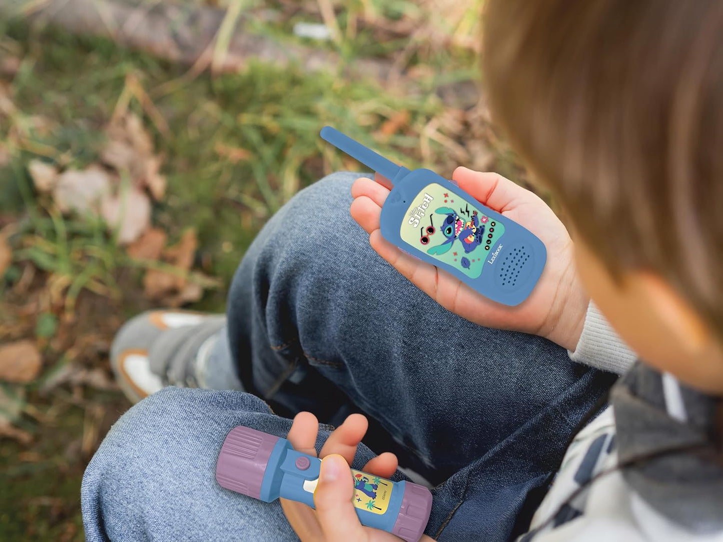 Disney Stitch Abenteurer-Set mit Walkie-Talkies und Taschenlampe/Kompass, Disney Stitch