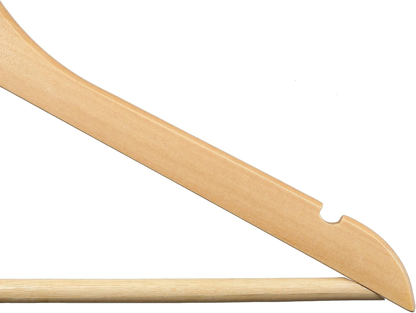 Holz-Kleiderbügel-Set, drehbar (40 Stück), 40