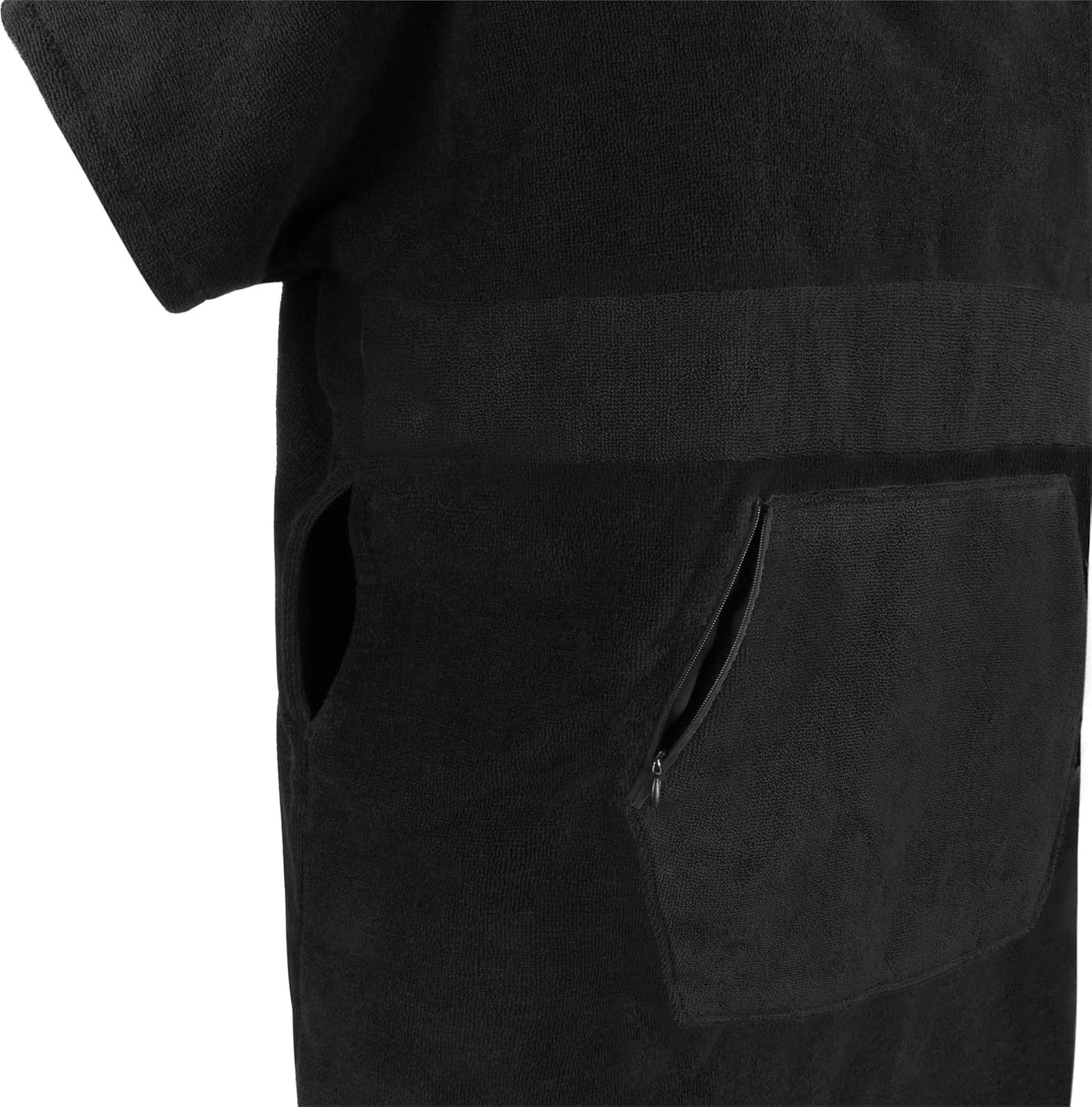 Unisex Surferponcho, Schwarz S-M