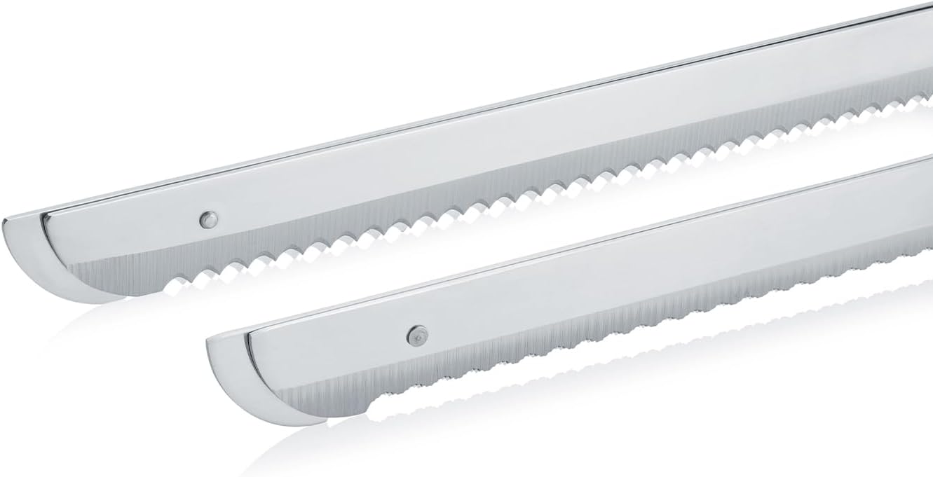Elektromesser EK501EU mit Fingerschutz, Weiss