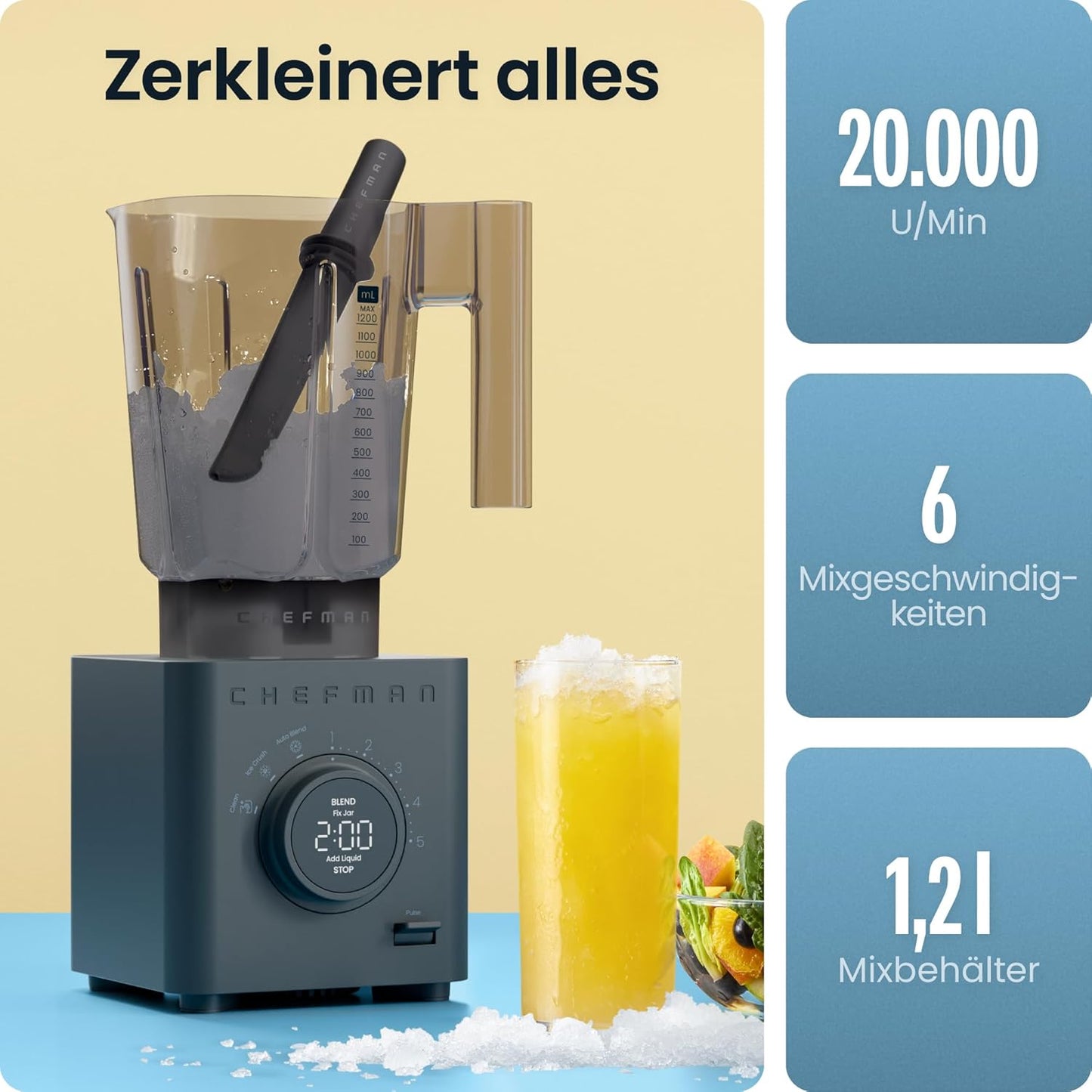 Standmixer Obliterator, Midnight