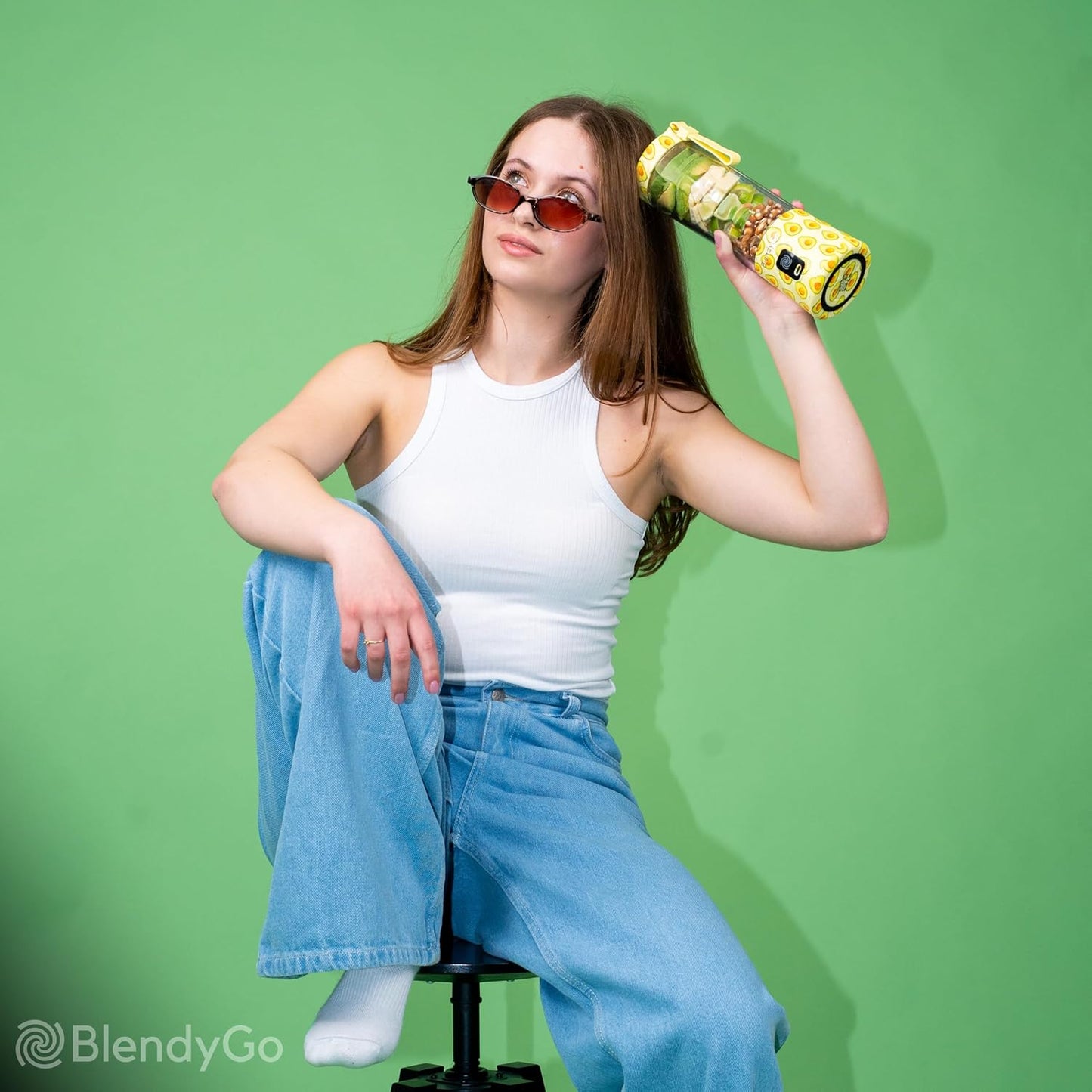 BlendyGo 3 Tragbarer Mixer, Avocado Taste