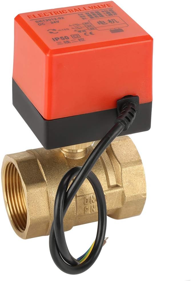 Motorventil DC 24V DN40 G1-1/2"