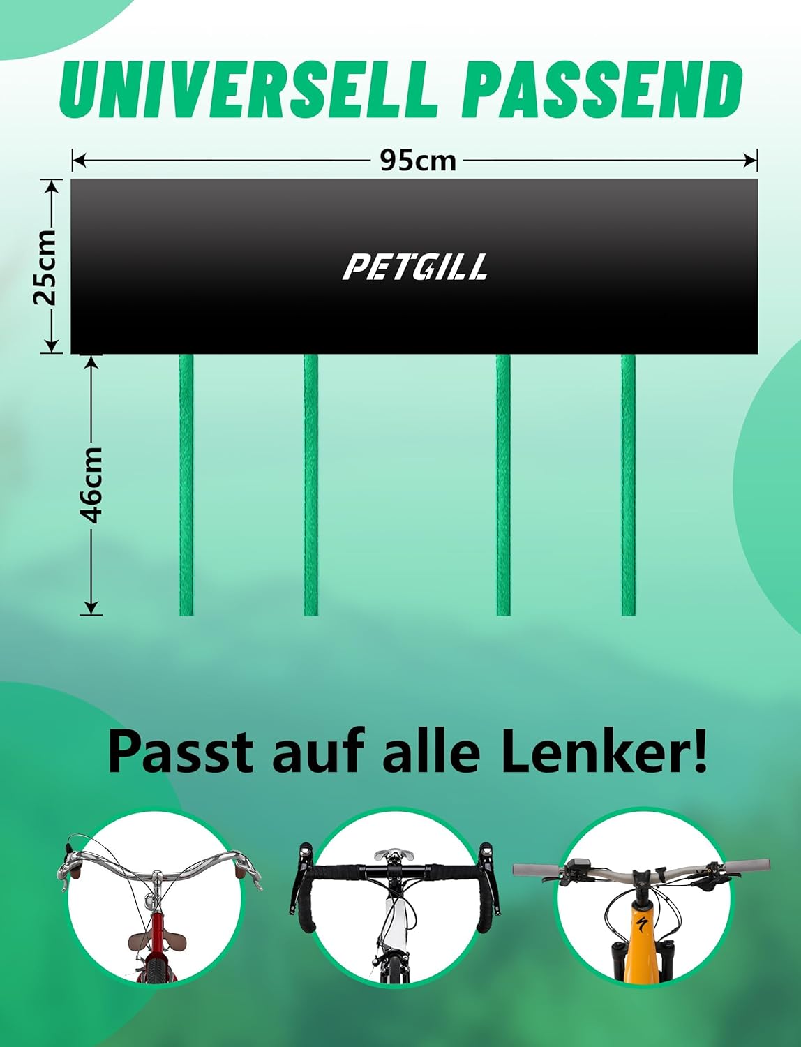 Lenkerschutzhülle 2er- Set, 2er-Pack