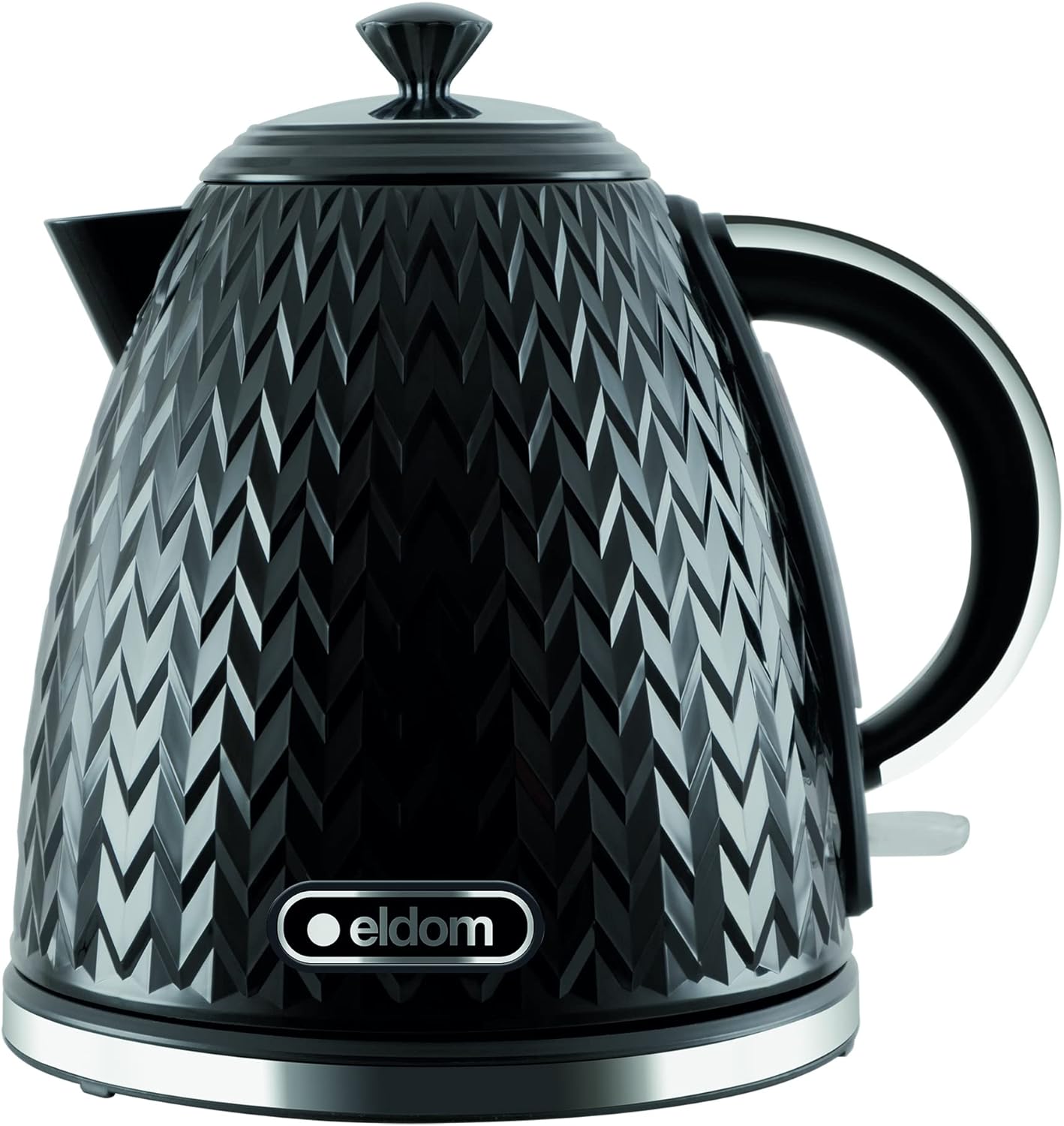 Retro Wasserkocher C265c Nela, Schwarz Retro, 1.7 Liter