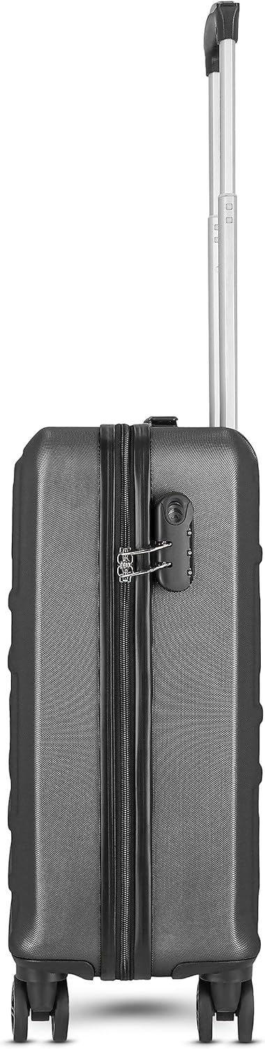 New York 2.0 - Handgepäckkoffer, Black-metallic|Koffer S (55 cm)