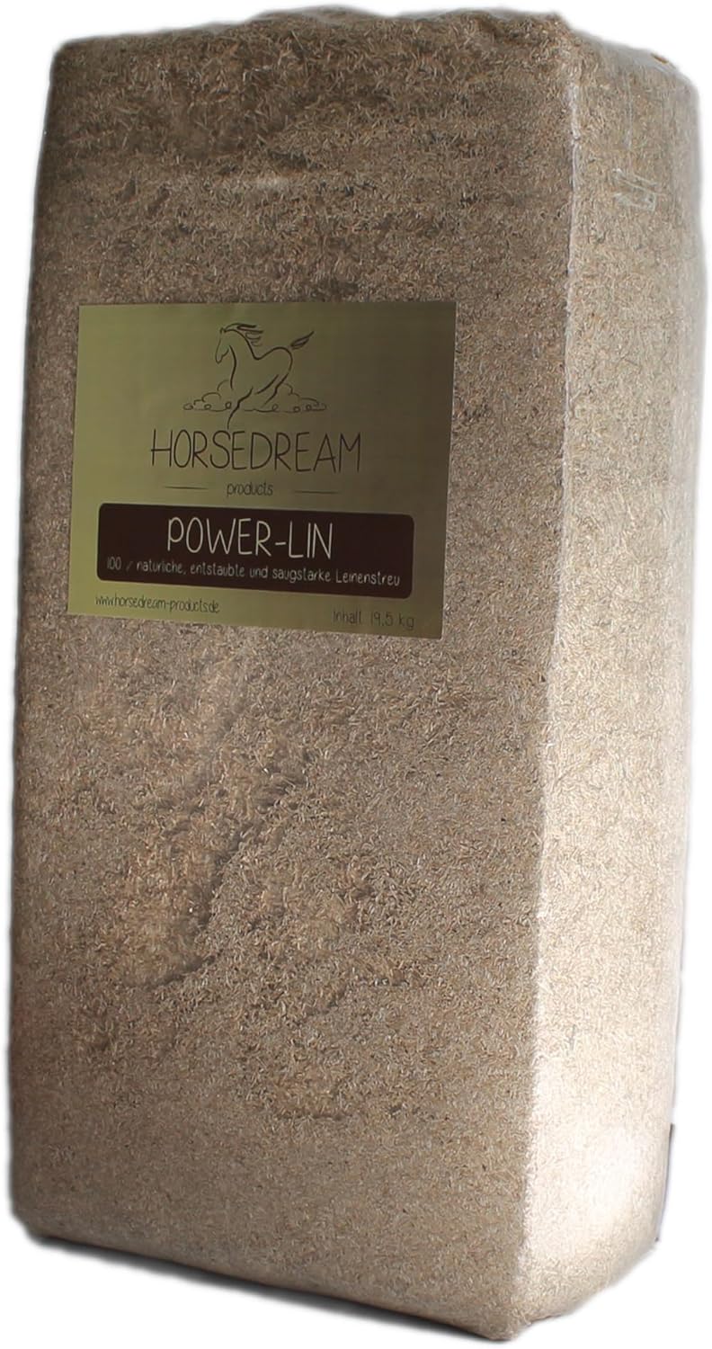 Einstreu Power-Lin aus Leinenstroh, 19 kg