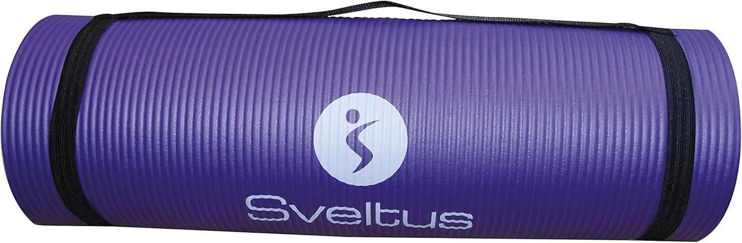 Trainingsmatte, Violett 180x60x1 cm