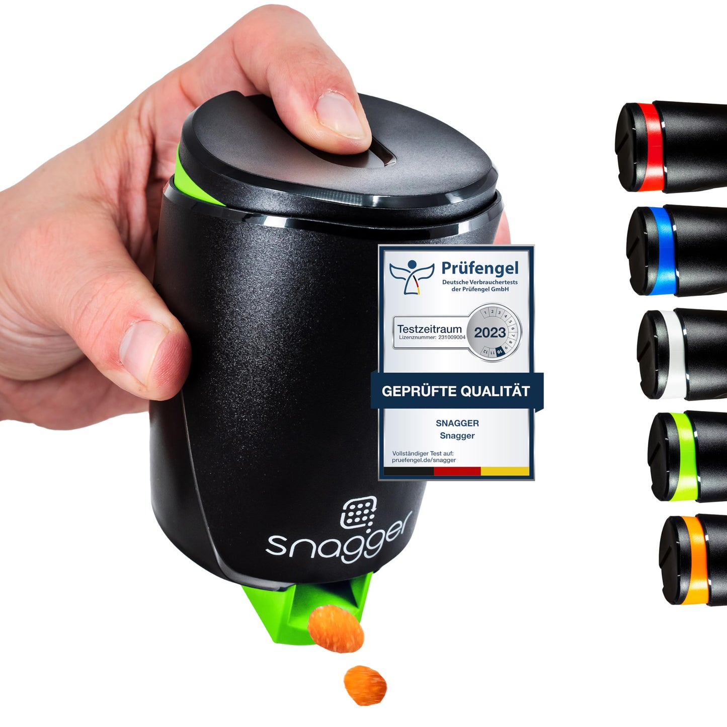 Snackspender, Grün